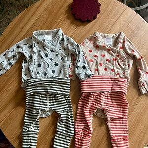 Hanna Andersson Kids Matching Sets - Black, White, Red